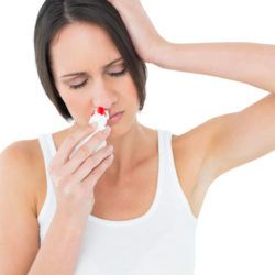Chronic Nosebleeds Now Have Simple Solutions and how to stop a nosebleed
