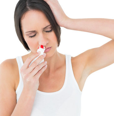 Chronic Nosebleeds Now Have Simple Solutions and how to stop a nosebleed